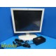 2010 GE CDA19T Model USE1911A LCD Monitor P/N 2025280-004 W/ Power Supply ~27207