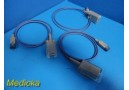 3X Philips M1943A SpO2 Adapter Cable, Ref 989803105691, 8-Pin, OEM ~ 27192