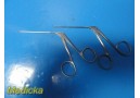 2X V. Mueller AU-16005 House-Wullstein Oval Cup Forceps, W.L 8.1 cm ~ 23566