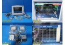 2008 Philips M8002A Intellivue MP30 Monitor W/ M3001A MMS Module & Leads~27626