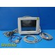 2008 Philips M8002A Intellivue MP30 Monitor W/ M3001A MMS Module & Leads~27626