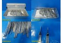 79X Jarit Codman COMPLETE PROFESSIONAL Vaginal Hysterectomy Set W/ Case ~ 22197