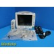 2012 GE Datex Ohmeda S/5 FM Modular Vitals Monitor W/ E-PSMP Module+Leads~ 25660