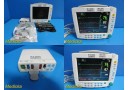 2009 GE Datex Ohmeda F-FM-00 Vitals Monitor W/ E-PSMP Module & NEW LEADS ~ 25662