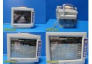 Nihon Kohden BSM-2354A Bedside Monitor W/ QL-210P Wireless LAN Station ~ 25164