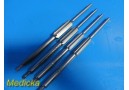 4X Howmedica Osteonics Stryker Assorted Tronchanteric Reamer Set, L,M,S ~ 27498