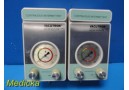 2X Chemetron Allied Healthcare Continuous/Intermittent Suction Regulators ~25007