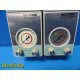 2X Chemetron Allied Healthcare Continuous/Intermittent Suction Regulators ~25007