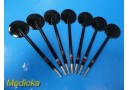 7X Medtronic Physio-Control Internal Paddles, Size 2",Overall Length 7.75"~27897