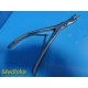  V. Mueller NL 630 Leksell Ronguer Forceps, 8.5" Curved 8mm Wide, D/A Jaws ~28011