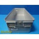 Aesculap NUVASIVE Storage Tray Sterilization Container Base 22X10X7.25 In.~28520