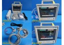 2004 Philips M3046A M4 Patient Monitor W/ M3001A MMS Module & New Leads ~ 28109