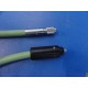 ACMI G92 FIBEROPTIC LIGHT SOURCE CABLE W/ SCOPE ADAPTOR GREEN 7' Length ~ 12915