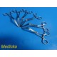  6 x Applied Medical A3206 Stealth Clamp (2-65°) Vascular Clamps Size 2 ~ 28100