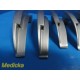 9X Teleflex Rusch Emerlad Assorted MAC Fiber Optic Laryngoscope Blades ~ 24452