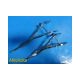Lot of 2 Haslam Sklar Goodell Uterine Dilator W/ Locking Spindle 13/11" ~ 24402