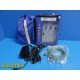 Impact Uni-Vent Series Portable Ventilator Model 73X W/ Case, PSU & Hose ~ 28176