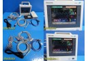 Philips M3046A M4 Series Patient Monitor W/ M3000A MMS Module & New Leads ~24378