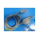 Philips M1642A Cardiac Output Trunk Cable W/ Temp Cable ~ 24376