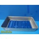 Cardinal Health V. Mueller Genesis Sterilization Container W/ Blue Matt ~ 28657