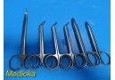 6X Pakistan W. Lorenz Biomet V. Mueller Assorted Micro-Fixation Scissors ~ 28157