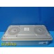 Case Med Sterilization Container (23" x 11.5" x 6.5") W/ Retention Plates ~28644