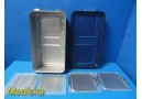  De*Puy 62.016.003 Sterilization Container, Full-Three Level/Solid Base ~ 28635