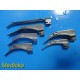 Lot of 6 Rusch Sunmed W.A Assorted MAC/MIL Standard Laryngoscope Blades ~ 28182