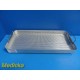 Case Medical BSKF02 Perforated Medi-Tray Basket, Full-Size, Aluminum Tray ~28242