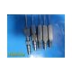 5X V. Mueller Aesculap Codman Frazier Malis Neuro Suction Tubes, Angled ~ 24234