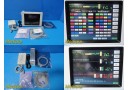 Spacelabs 90369 Multi-Parameter Patient Monitor W/ Module, Patient Leads ~ 28737