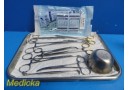 Sklar Pilling Assorted Minor Surgery PROFESSIONAL Instrument Tray ~ 28349