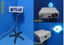 Sunoptic Cauda Fiber Optic XLS-300 Xenon Light Source W/ Stand, Lamp 334H ~28389