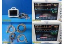 2008 GE Dash 3000 (P/N 2035598-103) Patient Monitor W/ ECG,NBP,SpO2 Leads ~28803