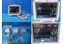 2008 GE Dash 4000 Multiparameter Patient Monitor, Masimo SpO2 W/ Leads~28804