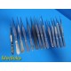 14 x V. Mueller Sklar Symmetry Pilling Assorted Tissue & Dressing Forceps~28455