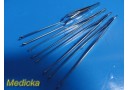  4 x Sklar Codman Assorted Tissue Forceps (Singley & Adson Hypophyseal) ~ 28467