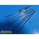  4 x Sklar Codman Assorted Tissue Forceps (Singley & Adson Hypophyseal) ~ 28467