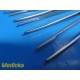 9X Pilling V. Mueller Dittmar Assorted Vascular Tissue & Dressing Forceps ~28463