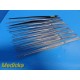 9X Pilling V. Mueller Dittmar Assorted Vascular Tissue & Dressing Forceps ~28463