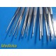  8X Pilling Aesculap V. Mueller Symmetry Scanlan Assorted Tissue Forceps ~ 28464
