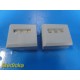 Lot of 2 Verathon 0400-0039 BVI3000 Bladder Scan Battery Packs, 7.2VDC ~ 28490