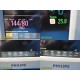 Philips Intellivue MP30 (M8002A) Monitor W/ M3001A Module & Patient Leads ~28881