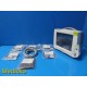 Philips Intellivue MP30 (M8002A) Monitor W/ M3001A Module & Patient Leads ~28881