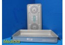  J&J ASP Sterrad Instrument Storage & Sterilization Container W/ Lid ~ 28917