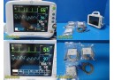 2013 GE Dash 3000 (P/N 2035598-103) Patient Monitor W/ ECG,NBP,SpO2 Leads ~28919