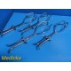 BD V. Mueller GL5510 Kielland Obstetrical Forceps, 16" (40.6 cm), 4 Sets ~ 29005