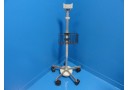 GCX Polymount Corp. Patient Monitor Stand W/ Utility Basket ~ 11743