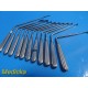 11X Codman Symmetry V. Mueller Assorted Scoville Nerve Root Retractors ~29045
