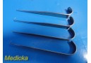 4X Pilling V. Mueller Dittmar Assorted Jackson Tenaculum Tracheal Hook ~ 29059